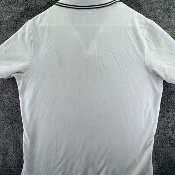 Polo Ralph Lauren Polo Shirt XL White Embroidered Short Sleeve Big Pony Pro Fit - Picture 13 of 15